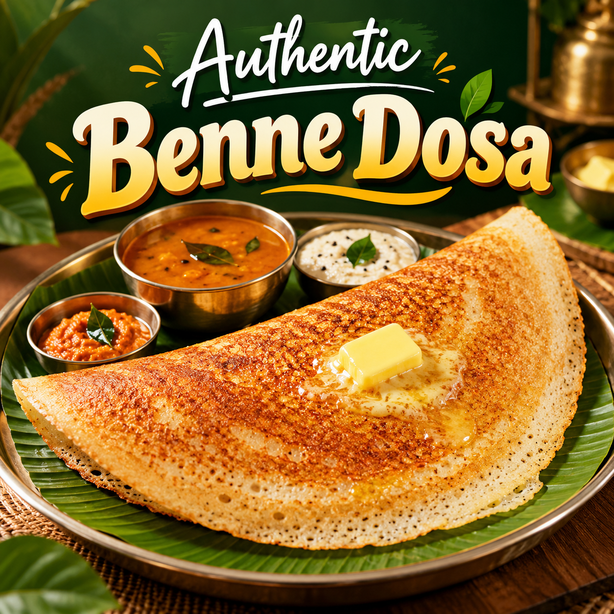 Authentic Benne Dosa