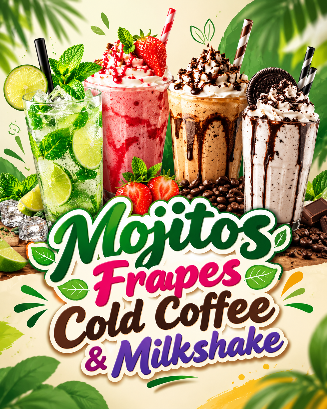 Mojitos & Refreshing Drinks